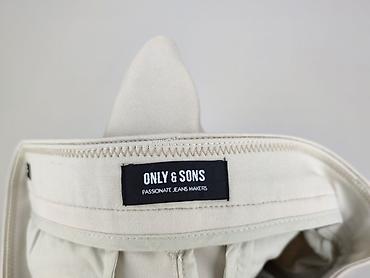 zhenzi spodnie: ONLY & SONS, Spodnie materiałowe damskie, rozmiar L — 4