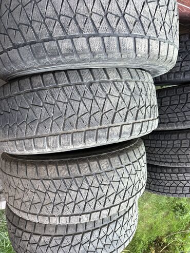 Шины: Шины 285 / 60 / R 18, Зима, Б/у, Комплект, Легковые, Bridgestone