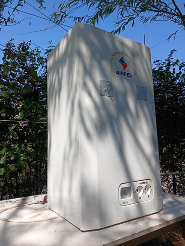 elektron saat qiymeti: AIRFEL qazla işləyən divar tipli su qızdırıcısı/kolonka - Model — 2