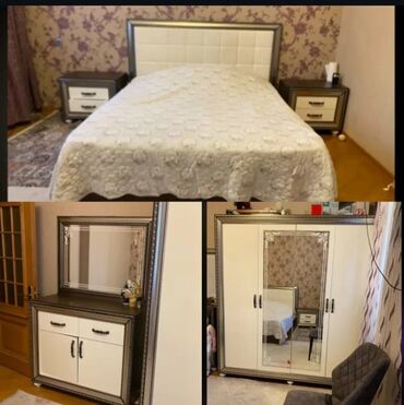 Soyuducu vitrinləri: Yatag desti satilir 600 azn.matras var .ela veziyetdedi Unvan 20 cu