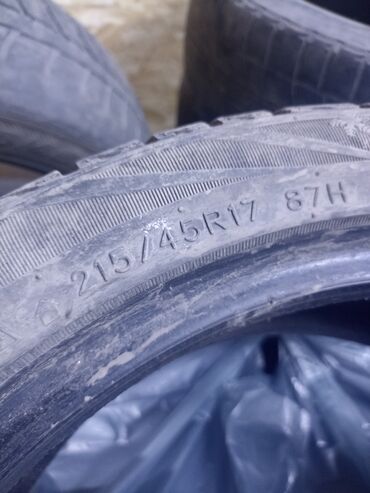 колесо для газ 53: Шины 215 / 45 / R 17, Зима, Б/у, Комплект, Легковые, Китай, Jinyu
