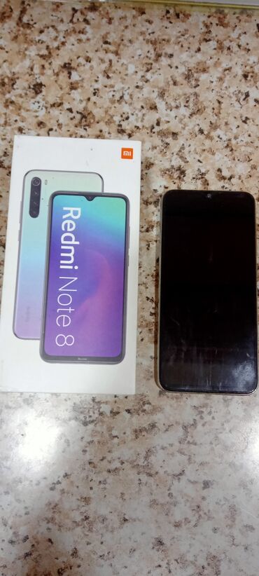 telfonlarin satisi: Xiaomi Redmi Note 8, 32 GB, rəng - Mavi, 
 Sensor, Barmaq izi, İki sim kartlı