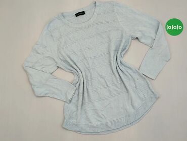 Bluzki: Bluza XL (EU 42), stan - Dobry, wzór - Jednolity kolor, kolor - Błękitny