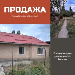 продаю дом кызыл суу: Дом, 80 м², 3 комнаты, Собственник, Евроремонт