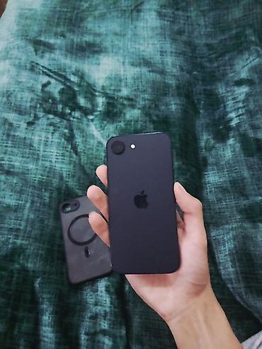Мобильные телефоны и аксессуары: IPhone 16e, Б/у, 128 ГБ, Черный, Чехол, 91 % — 2
