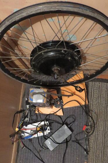Электро набор для велосипеда БУ 1000watt, 48v 20ah, Переднее колесо 26