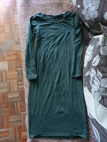 haljine sa mis rukavima: M (EU 38), bоја - Zelena, Drugi stil, Dugih rukava