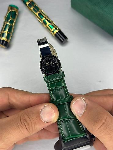 Aksesuarlar: Yeni, Qol saatı, Patek Phillipe, rəng - Yaşıl — 5