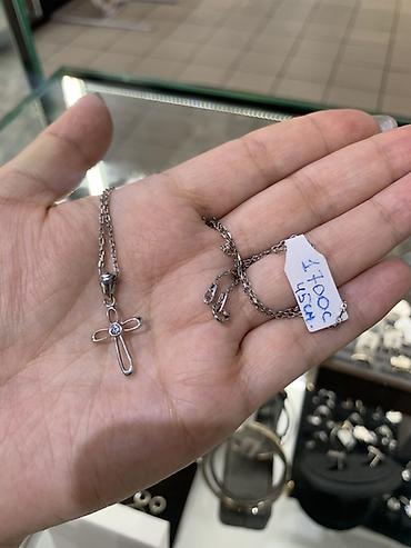 купить золотой крестик: Подвески‑крестики на цепочке из серебра 925 пробы Silver Roza — 5
