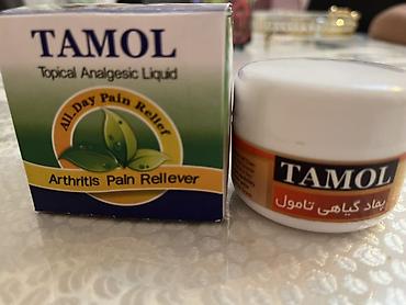 Ортезы: Məhsul: TAMOL – Topikal analjezik maye/krem • Tətbiq sahəsi: oynaq və — 1