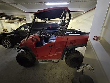 yan güzgülər s: Off-road UTV (yanbayan) – qırmızı rəng, 4x4 - Güclü off-road — 8