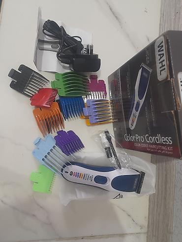 sac qirxan masin: WAHL Color Pro Cordless – rəng koda əsaslanan saç kəsmə dəsti - — 3