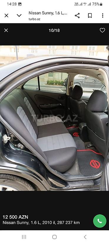 Nissan: Nissan Sunny: 1.6 l | 2010 il Sedan — 18