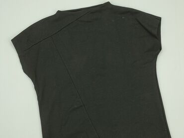 długi czarne t shirty: T-shirt, L (EU 40), condition - Very good