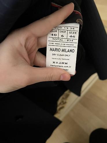 Kişi geyimləri: Kişi kostyumu – Vario Milano - Model: İki parçalı kostyum (jaket + — 5