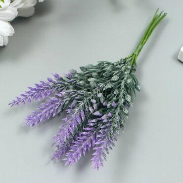 домашние растение: Искусственное растение для творчества "Лаванда" 1 цветочек = 6