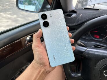 набор для суши: Redmi, Redmi 13C, Колдонулган, 128 ГБ, түсү - Ак, 2 SIM