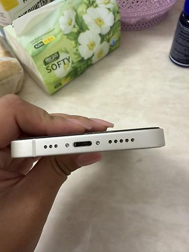 iphone 14 pri: IPhone 14, Б/у, 128 ГБ, Белый, Зарядное устройство, Чехол, Коробка, 88 % — 3