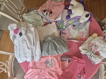 kenzo majica: Bundle: Sweatshirts, Dresses, Leggings, For girls, age: 4-5 years