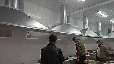 Кухонные вытяжки: Оцинкованный вентиляционный зонт предназначен для эффективного — 11