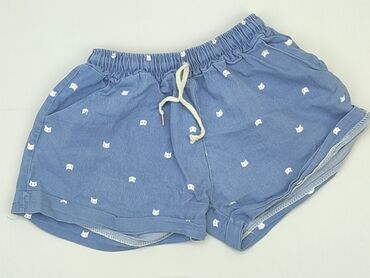 białe dzianinowe spodnie: Shorts, S (EU 36), condition - Very good