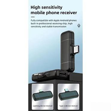 Mikrofoni: Set od dva bežična mikrofona tip C sa kutijom i prijemnikomT. Opis — 8