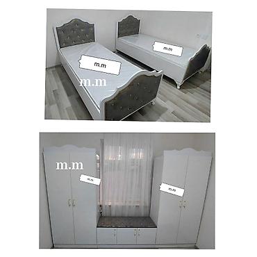 genc oda: Sifarişle gənc oda desti, uşaq mebeli, yazı masa, çarpayi, kravat — 4
