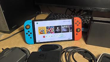 прошивка nintendo switch oled: Витч олед 64+64 гб флешка. Состояние идеальное. Наклеено защитное — 1