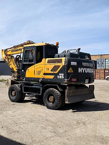Экскаваторы: Экскаватор, Hyundai, Колесный — 9