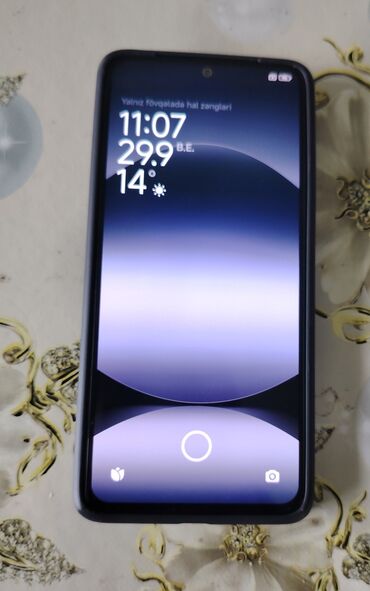 планшет для рисования: Redmi Note 14, 256 GB, rəng - Qara, Barmaq izi, İki sim kartlı
