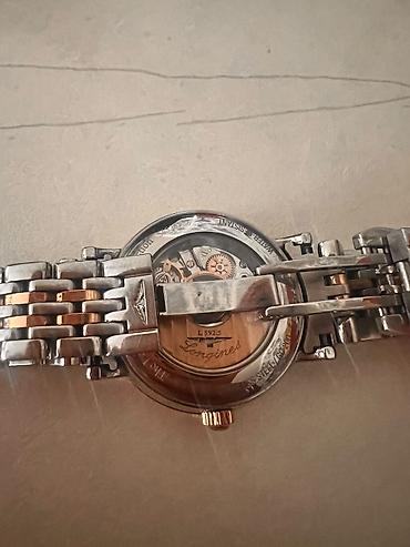 Классикалык сааттар: Классикалык сааттар саат, Longines, Швейцария, Суу өткөрбөөчү, Аялдарга, Колдонулган — 5