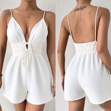 kompleti sako i hlače: One size, Single-colored, color - White