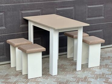 Masa və oturacaq dəstləri: Mətbəx üçün, Yeni, 4 stul — 9