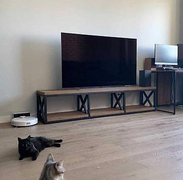 epoxy stolovi: TV POLICA MODEL WM45 | Izrada nameštaja po meri Drvo& metal — 5