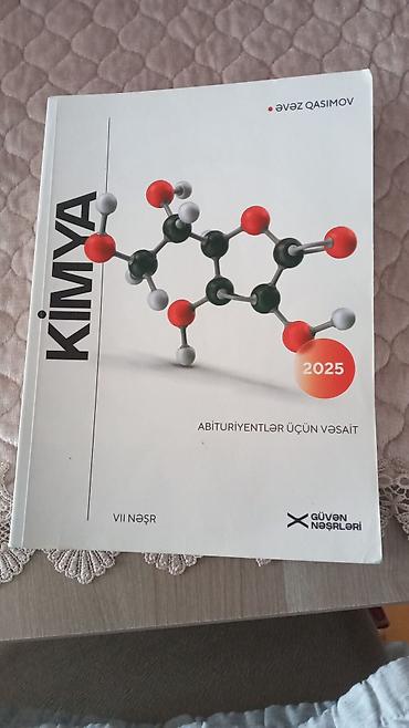 Məhsul: Kimya – Abituriyentlər üçün vəsait Müəllif: Əvəz Qasımov lalafo.az -da Məhsul: Kimya – Abituriyentlər üçün vəsait Müəllif: Əvəz Qasımov
