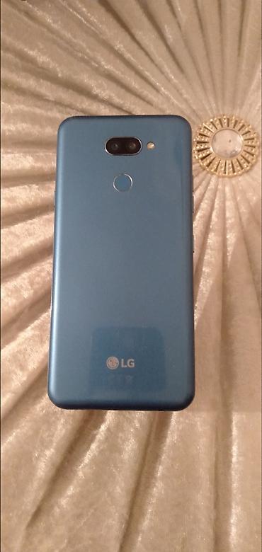 poko telefon: LG K40S, rəng - Mavi, Barmaq izi — 2
