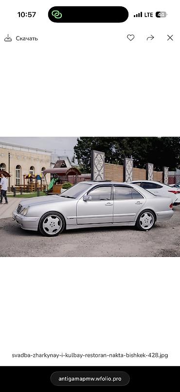 акорд 96: Mercedes-Benz E-Class: 2000 г., 3.2 л, Автомат, Бензин, Седан — 3