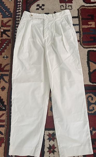 klassik geyim: Şalvar, Ralph Lauren, M, L, rəng - Ağ — 2