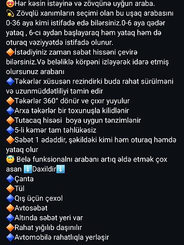 Modullu arabalar: 3-ü 1-də araba, İşlənmiş — 8
