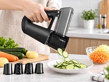 tarsofka aparati narxlari: Salat doğrayan CY Bu elektrikli əl torpağı doğrayıcı ilə mətbəx — 1
