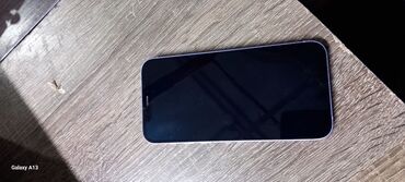 телефон самсунг с: IPhone 12, Б/у, 64 ГБ, Зарядное устройство, Защитное стекло, Чехол, 79 %