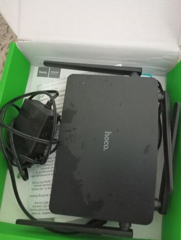 Модемы и сетевое оборудование: Wi‑Fi роутер hoco DQ01 (Dual Band, Wi‑Fi 5) - Стандарты: 802.11ac