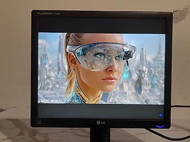 Мониторы: Монитор, LG, Б/у, LCD, 17" - 18" — 1