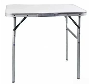 platneni ormar: SKLOPIVI ALU STO NOV KAMP ALUMINIJUMSKI STO NA RASKLAPANJE | Cene — 3