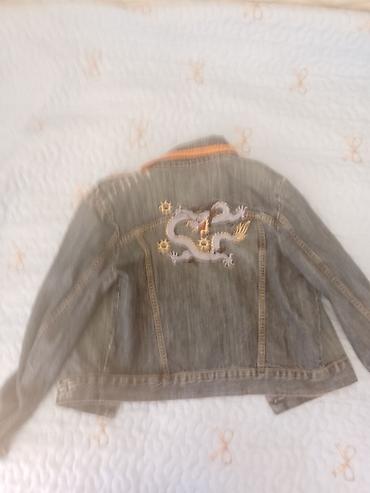 ust: Джинсовая куртка - Material: klassik denim (cins)э́ - Rəng: boz-mavi — 2