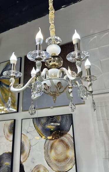 Люстры: Люстры на скидке -50% Все в крррбках новое Цены от 5.000 сом — 13