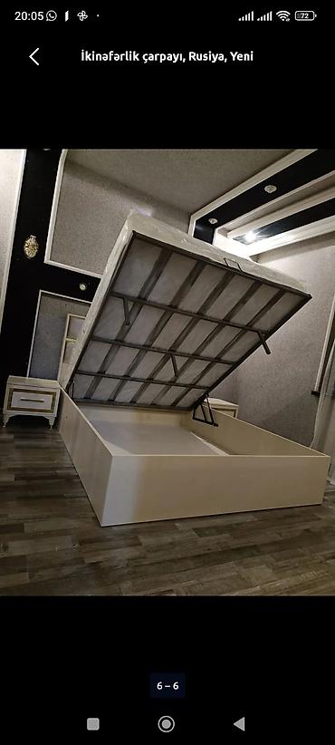 kassa qutusu: İki nəfərlik çarpayı dəsti - Ölçü: standart iki nəfərlik (vizualda — 4