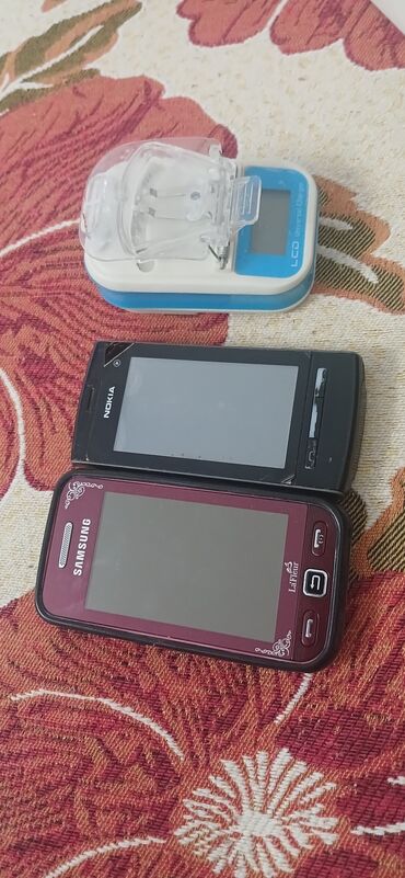 курсы ремонта телефонов: Samsung B5722 Duos, Б/у, 16 ГБ, цвет - Красный, 1 SIM