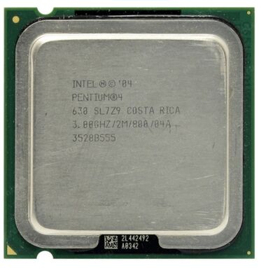 процессоры для серверов socket am3: Процессор, Колдонулган, Intel Pentium 4, 1 ядролор, ПК үчүн