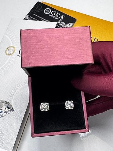 продажа норковых шуб: Продаю ювелирных изделий из серебра 925 камни муассаниты паспорт GRA — 5